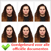 Pasfoto's officiele documenten