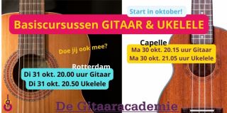 ukelele lessen rotterdam de Gitaaracademie