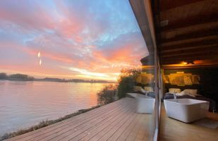 luxe chalets rotterdam Natuurhuisje Go With The Flow